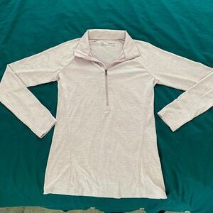 Under Armor Loose Fit Quarter Zip Pale Purple XS